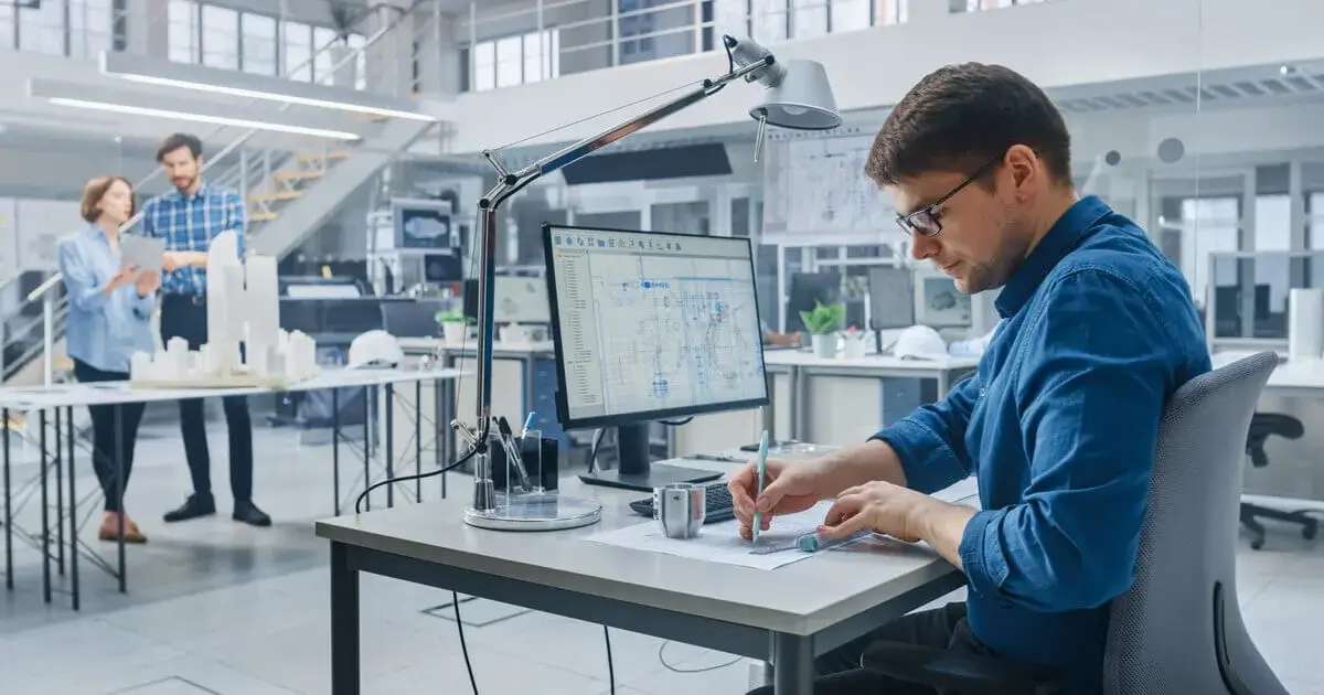 Where does an IT engineer work?