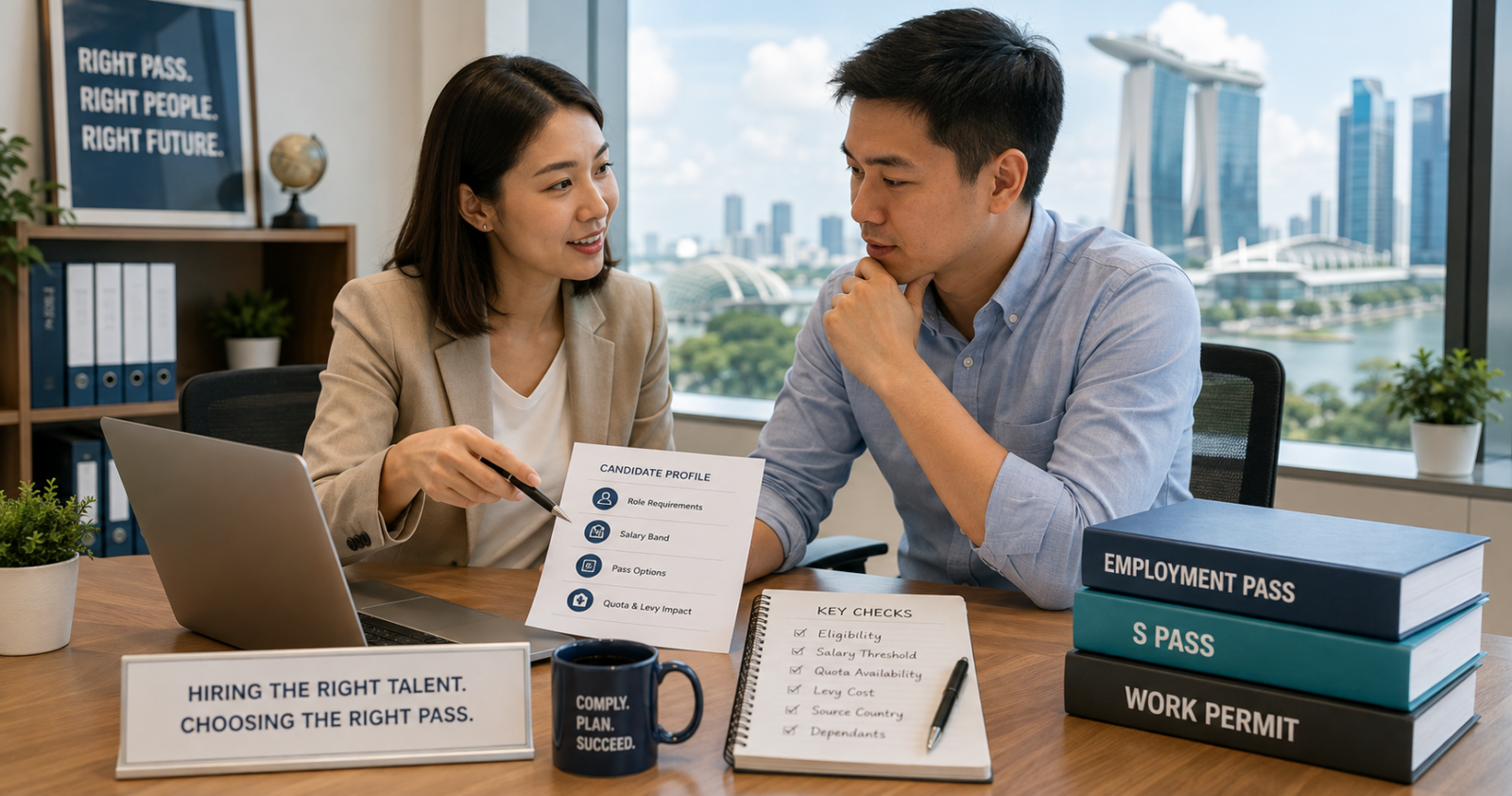 Singapore employers reviewing work pass options before making a job offer