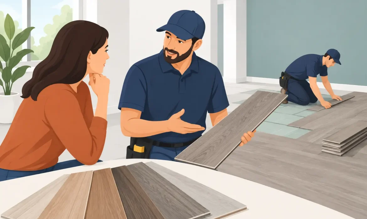 Choosing a Vinyl Flooring Installation Contractor