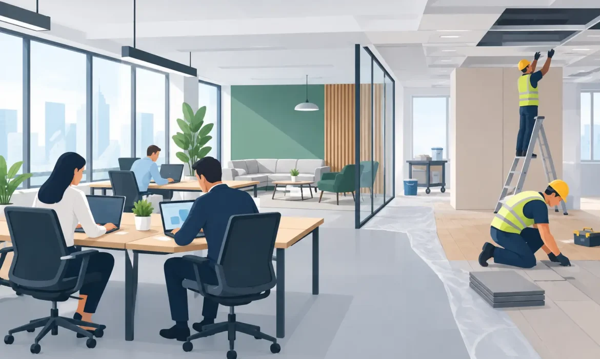 Office Renovation That Keeps Work Moving