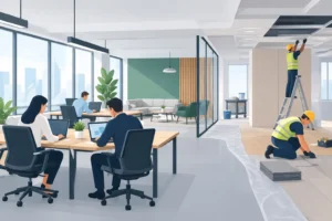 Office Renovation That Keeps Work Moving Office Renovation That Keeps Work Moving