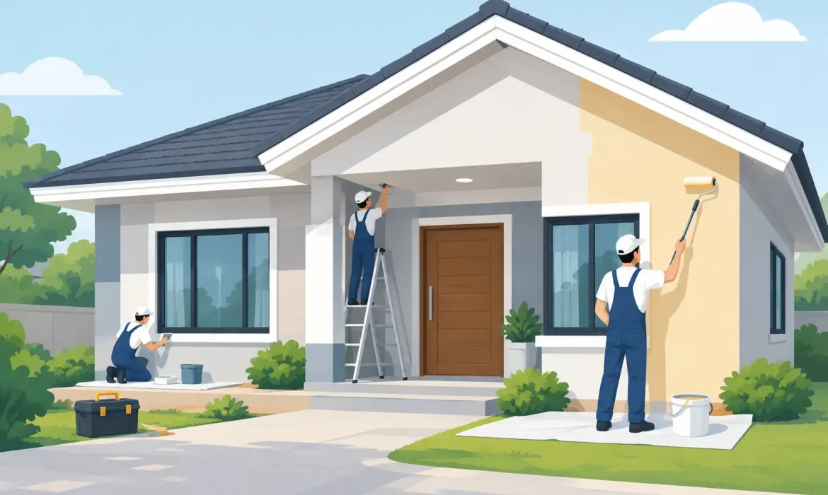 Painting and Renovation Contractor for Bungalow House