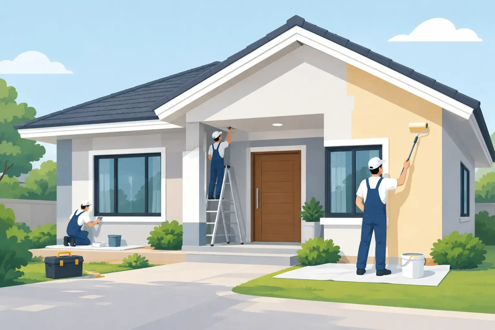 Painting and Renovation Contractor for Bungalow House