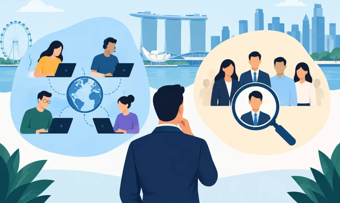 Outsourcing Versus Recruitment for Singapore Firms