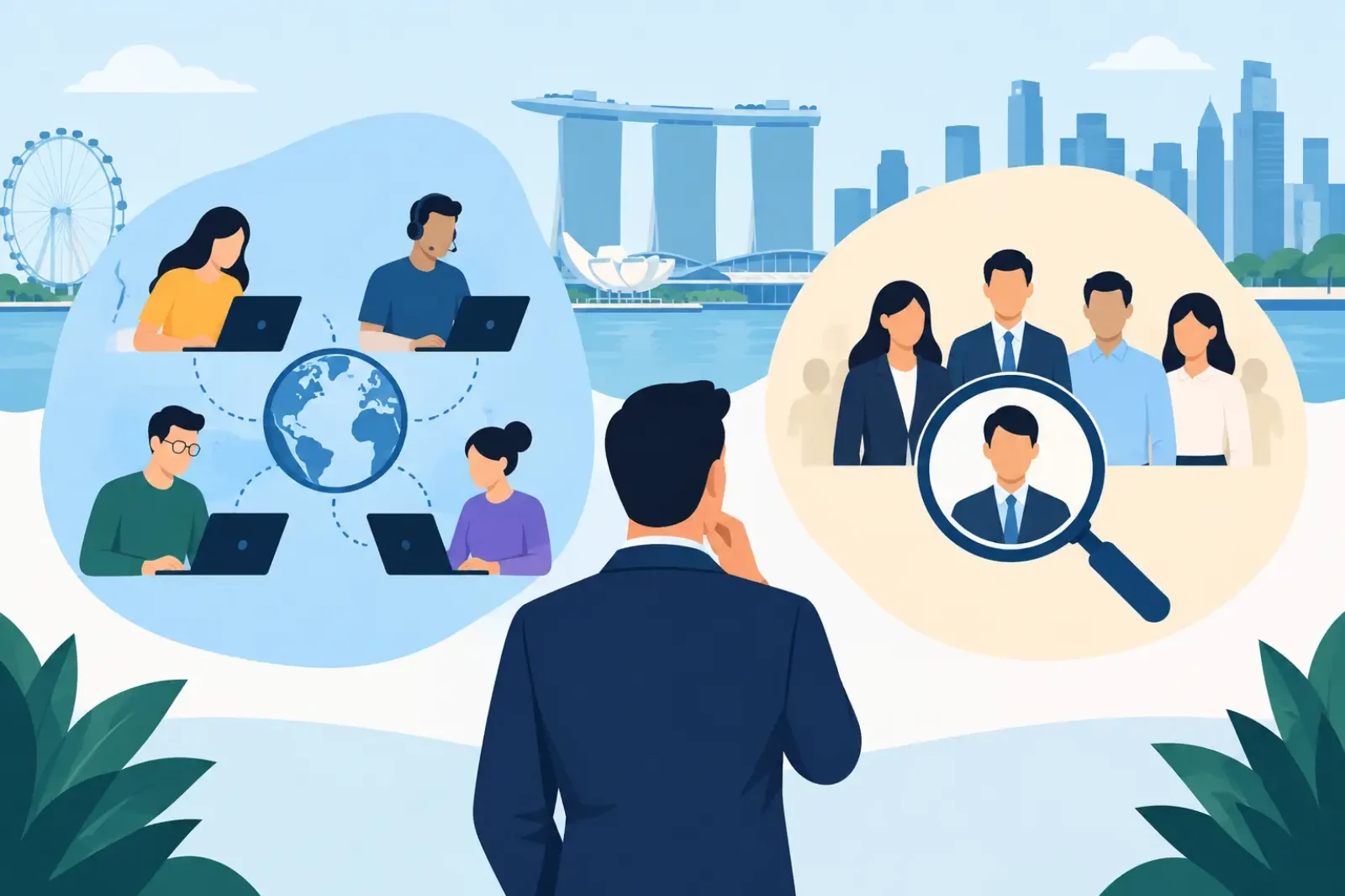 Outsourcing Versus Recruitment for Singapore Firms