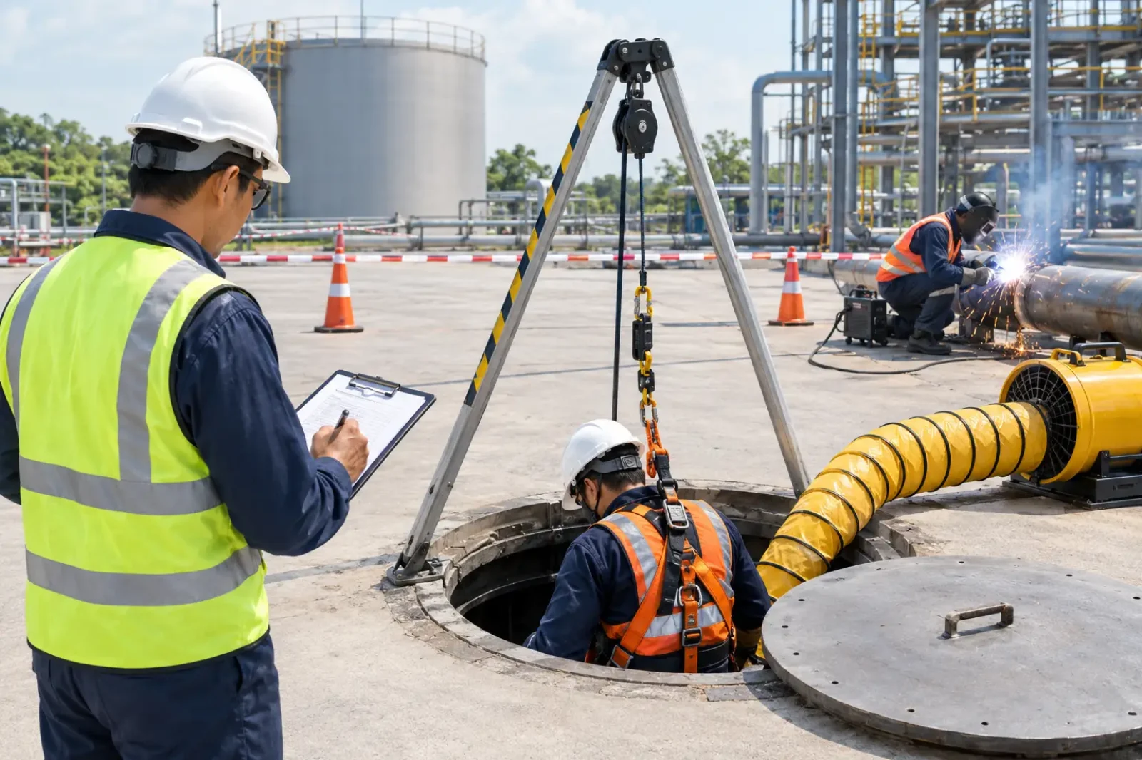 Safety Assessor for Confined Space and Hot Work